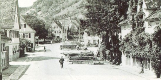 Hauptstrasse Untermünkheim 1936